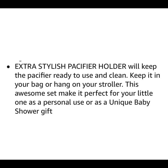 NIP Set 5 Pacifier Teething Ribbon Baby Clips 9”L - Picture 14 of 14